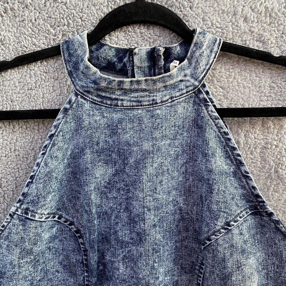 Denim Blue Midi Dress - Picture 2 of 6